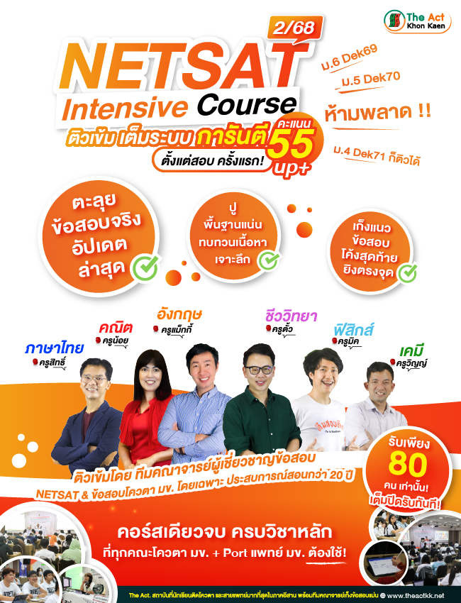 NETSAT 2/68 Intensive Course